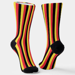 Chaussette Belge Chaussettes, mode patriotique du drapeau bel