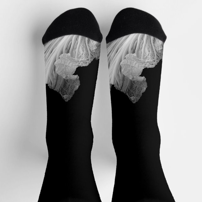 Chaussette Belle feuille de chou de Napa  (Haut)
