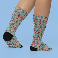 Belle Robots Rétro Sci-Fi Thème