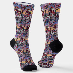 Chaussette Biewer Terrier Chien Saint-Valentin