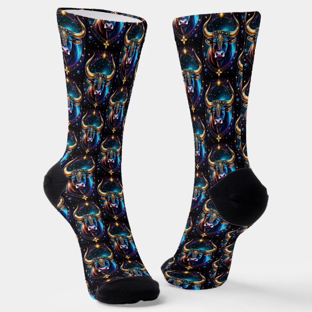 Chaussette Bijoux Galaxie Zodiac Taurus (Angulaire)