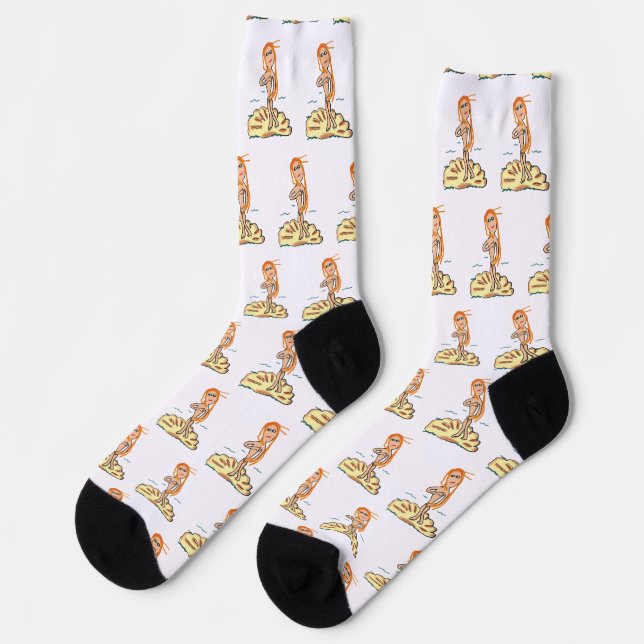 Chaussette Birth of Venus (Gauche)