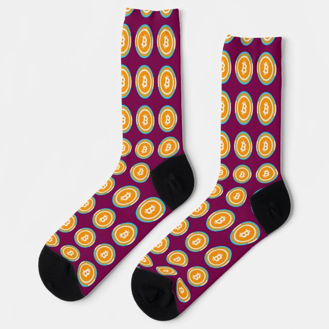 CHAUSSETTE BITCOIN  (Gauche)