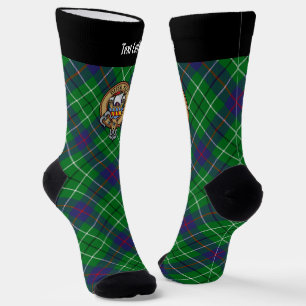 Chaussette Blason du clan Duncan sur tartan