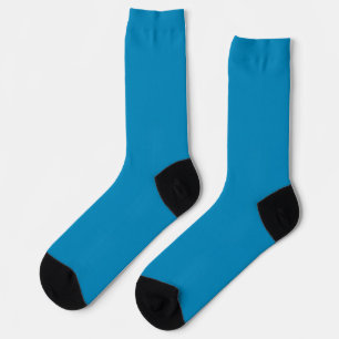 Chaussette Bleu (NCS) (couleur unie)