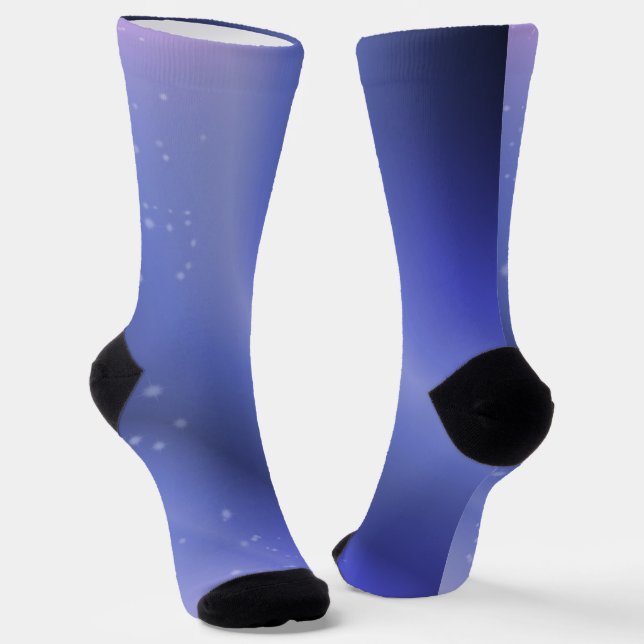 Chaussette Bleu pervenche (Angulaire)