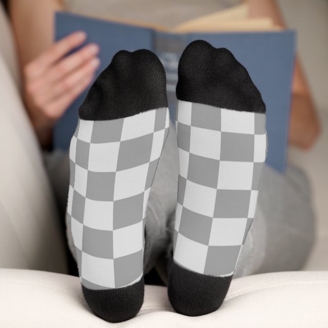 Chaussette Blocs gris chaussettes (Fond)