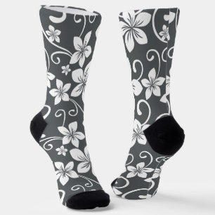 CHAUSSETTE BLUE HAWAII (ÉTAIN)