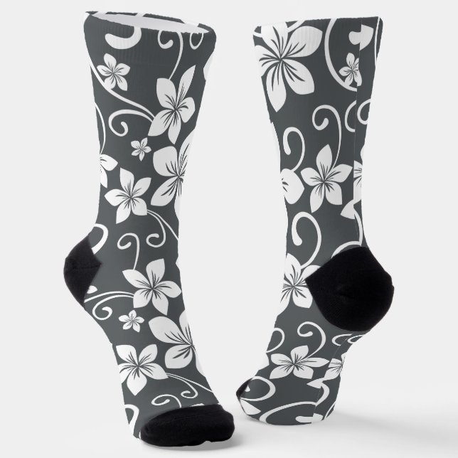 CHAUSSETTE BLUE HAWAII (ÉTAIN) (Angulaire)