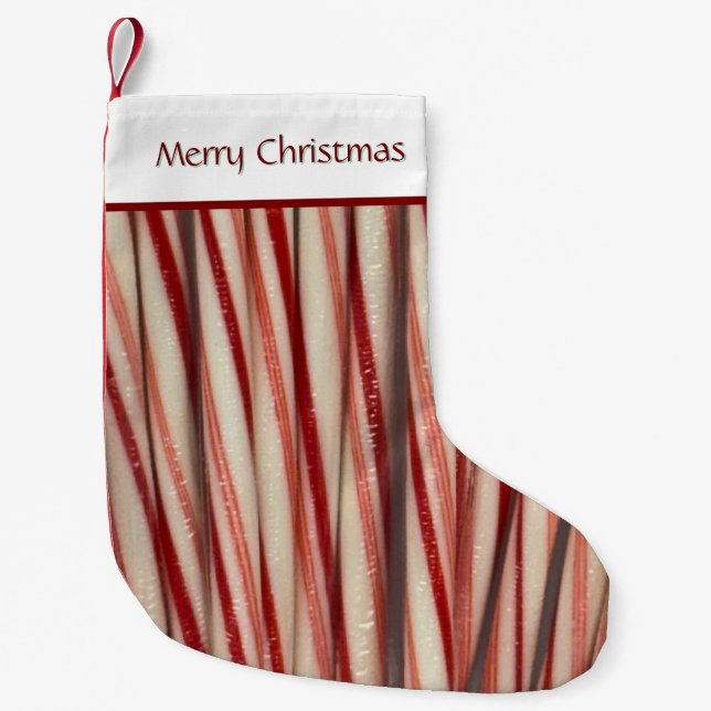 Chaussette Bonbon de Noël (Devant)