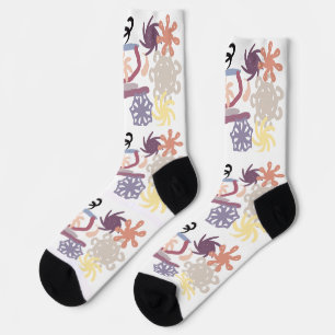 Chaussette Bonhomme en pain d'épice et café