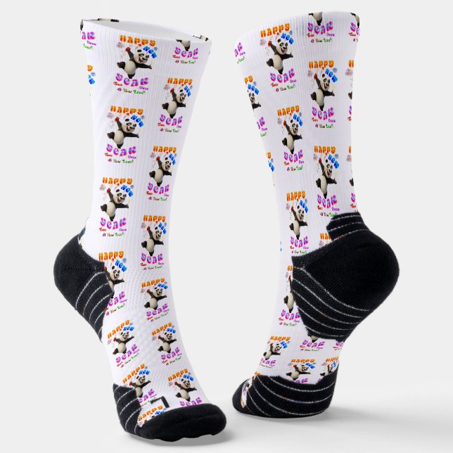Chaussette Bonne année, tournez la page (Angulaire)