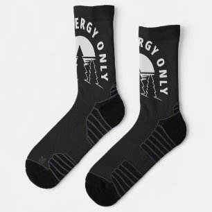 Chaussette Bonne Énergie Seulement – Art de la nature minimal