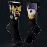 Chaussette Bonne Hanoukka Star de David menorah Dreidel Slipp<br><div class="desc">Heureux Hanoukka Star de David menorah Dreidel SlipperyJoe's Celebration Candles Juif Hébreu Chanoukah cadeaux décorations judaïsme religion artistique</div>