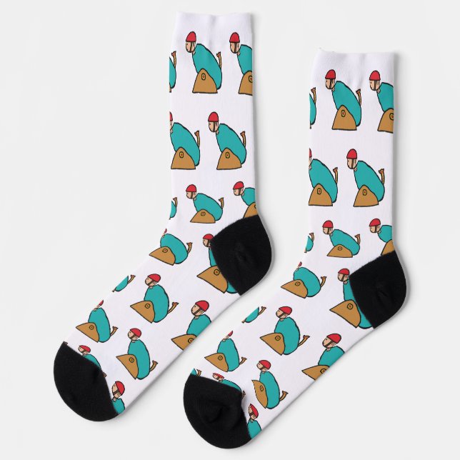 Chaussette Boulet de canon humain (Gauche)