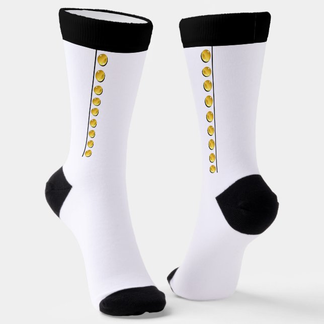 Chaussette Boutons de verre (Angulaire)