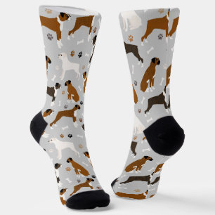 Chaussette Boxer Chien Bones et Paws Chaussettes