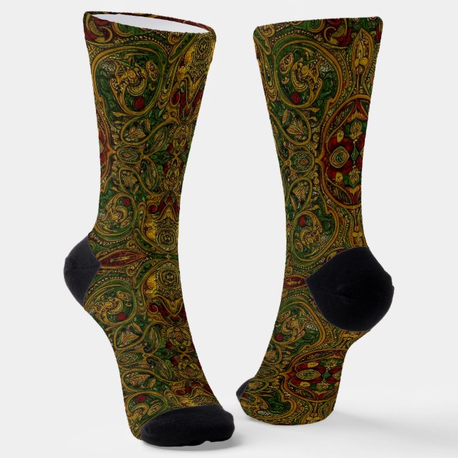 Chaussette Bright Socks Elaborate Seamless Patterns 0039279 (Angulaire)