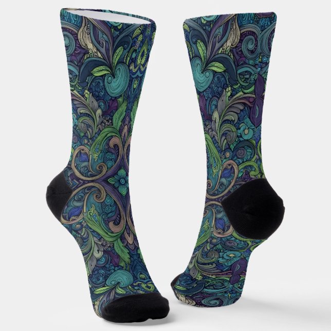 Chaussette Bright Socks Elaborate Seamless Patterns 0039307 (Angulaire)