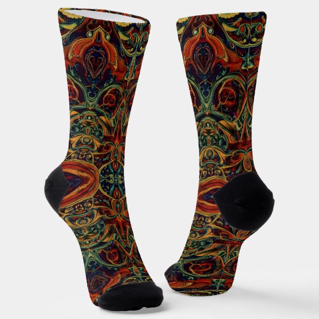 Chaussette Bright Socks Elaborate Seamless Patterns 0039312 (Angulaire)