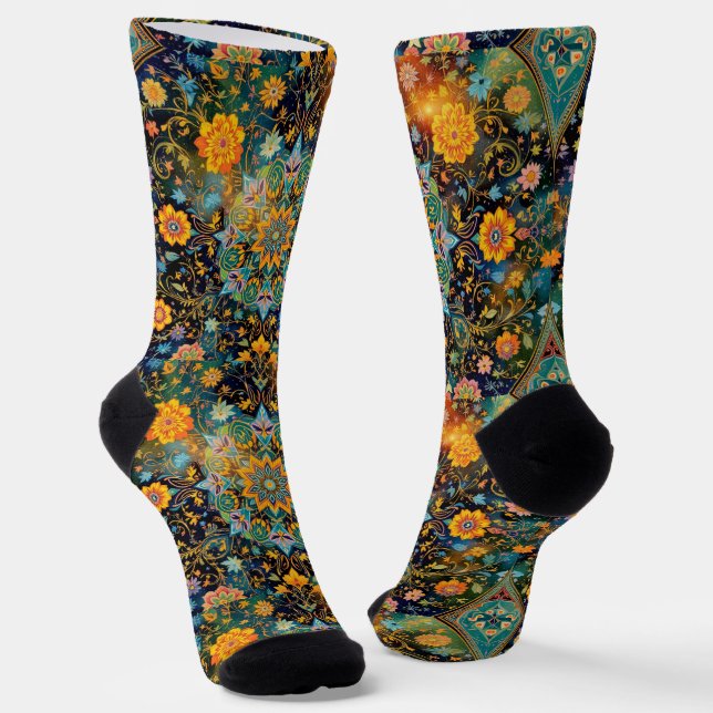 Chaussette Bright Socks Elaborate Seamless Patterns 0039343 (Angulaire)