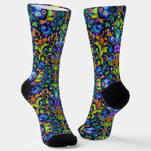 Chaussette Bright Socks Elaborate Seamless Patterns 0039381 (Angulaire)