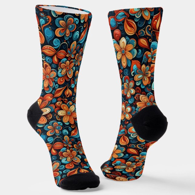 Chaussette Bright Socks Elaborate Seamless Patterns 0039386 (Angulaire)