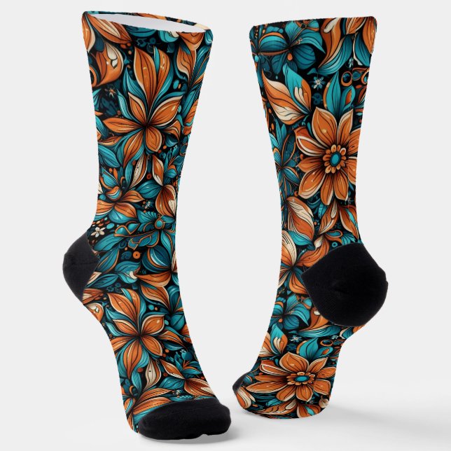 Chaussette Bright Socks Elaborate Seamless Patterns 0039389 (Angulaire)