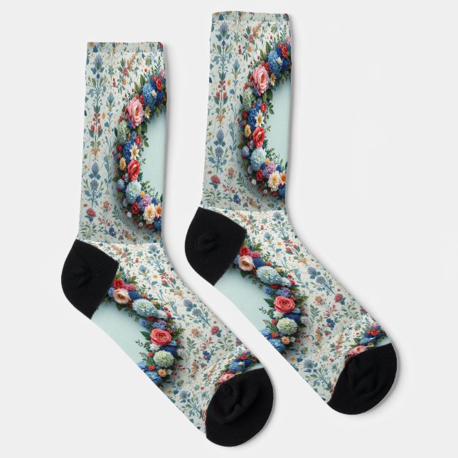 Chaussette Bright Socks Elaborate Seamless Patterns 0039398 (Droite)