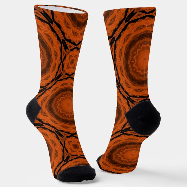 Chaussette Bright Socks Fractal Seamless Patterns 0042106 (Angulaire)