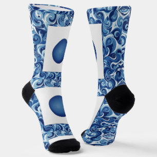 Chaussette Bright Socks Motifs Sans Couture Élaborés 0039406