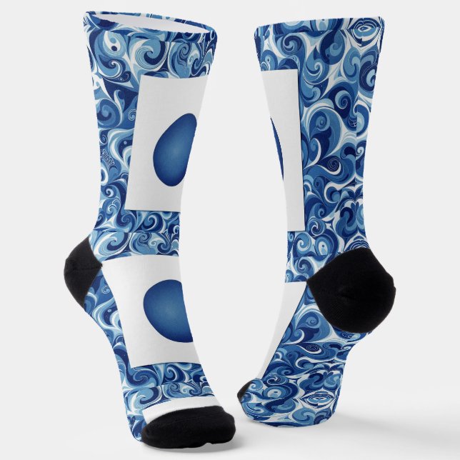 Chaussette Bright Socks Motifs Sans Couture Élaborés 0039406 (Angulaire)