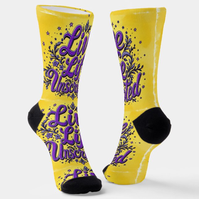 Chaussette Bright Socks Motivational Art 0043999 (Angulaire)