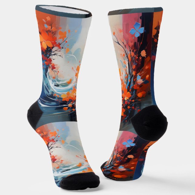 Chaussette Bright Socks Picture Art 0038492 (Angulaire)