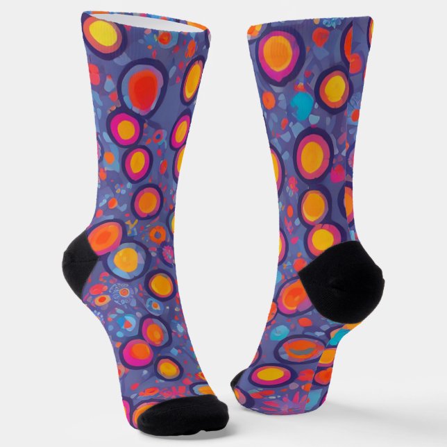 Chaussette Bright Socks Picture Art 0038508 (Angulaire)