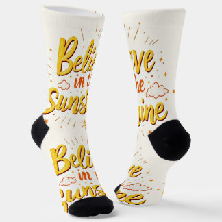 Chaussette Bright Socks RANDOPIX Believe In Sunshine 0039496