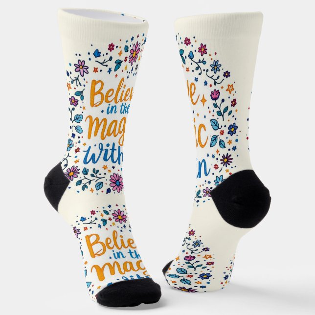 Chaussette Bright Socks RANDOPIX Chaussettes d'Art 0039486 (Angulaire)