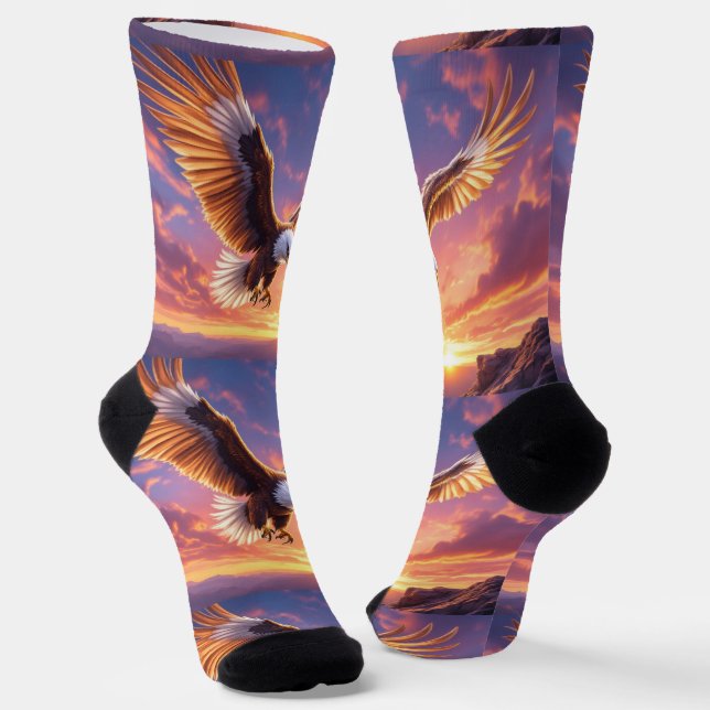 Chaussette Bright Socks RANDOPIX Flying Eagle 0039516 (Angulaire)