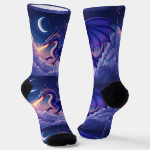 Chaussette Bright Socks RANDOPIX Moon Dragon 0039525