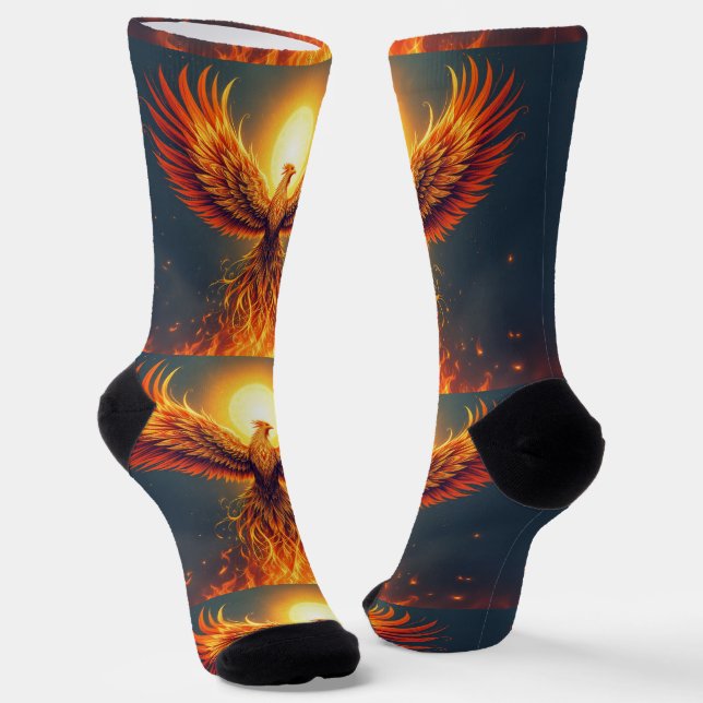Chaussette Bright Socks Sun Bird Motivational Art 0044012 (Angulaire)