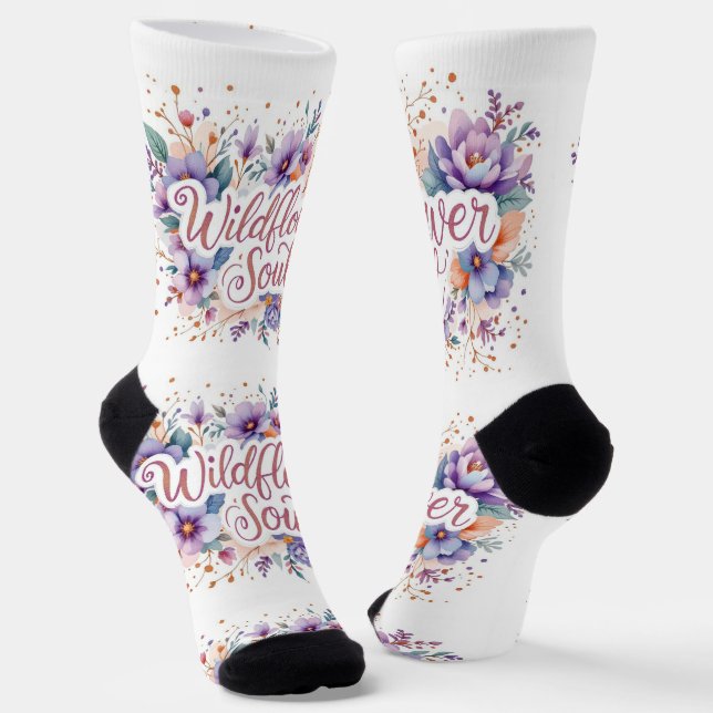 Chaussette Bright Socks Wildflower Soul 0044019 (Angulaire)