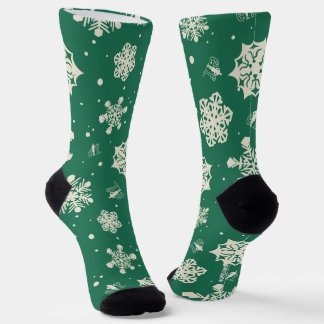 Chaussette Buddy le Motif Elf Snowflake