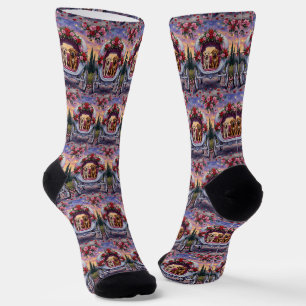 Chaussette Bullmastiff Saint-Valentin