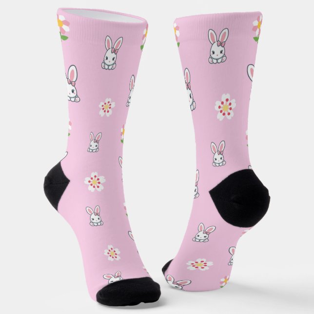 Chaussette Bunny Bloom Délice (Angulaire)