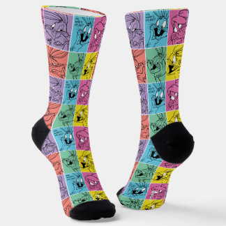 Chaussette BUNNY™ - Expressions de blocs de couleur