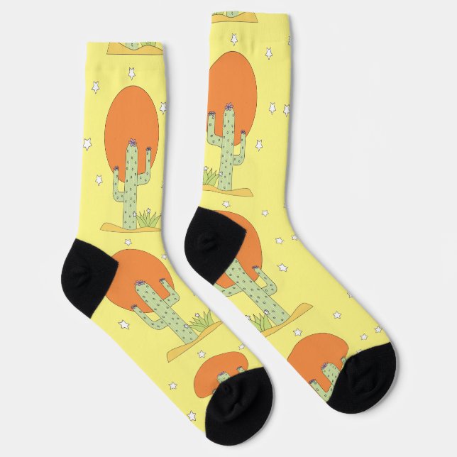 Chaussette Cactus du désert Soleil Thunder_Cove  (Droite)