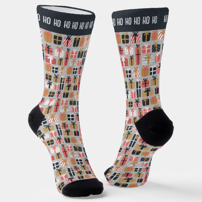 Chaussette Cadeau de Noël Ho Ho original  (Angulaire)