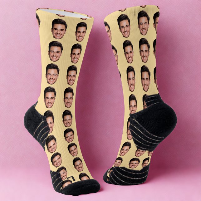 Chaussette Cadeau de visage personnalisé  (Créateur téléchargé)