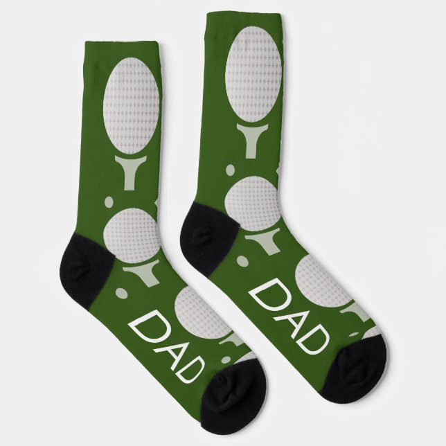 Chaussette Cadeaux de Fête des Pères pour Papa Golf (Droite)