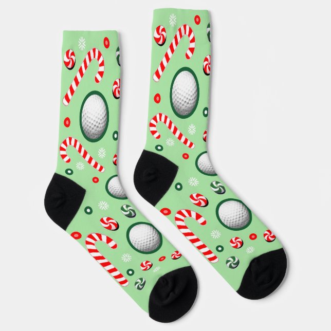 Chaussette Cadeaux de Noël Golf (Droite)